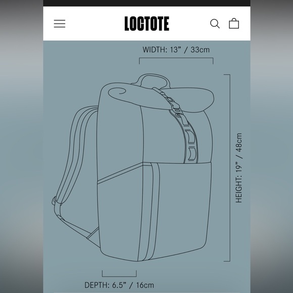 LOCTOTE ONYX BACKPACK - Picture 8 of 8